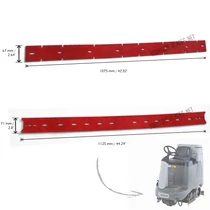 Squeegee set for NILFISK BR 855