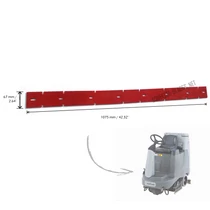 Front squeegee blade for NILFISK BR 855