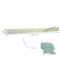 Rear squeegee blade for TENNANT T300 (polyurethane)